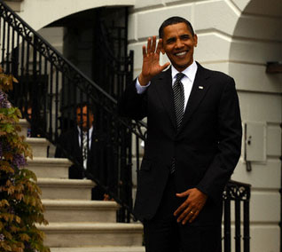 President Obama at "White House to Light House" Wounded Warrior Soldier Ride 