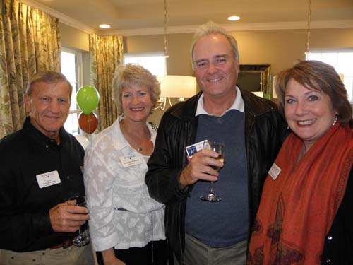 Dale Showalter (Showalter Roofing Service), Mary Carol Deveney (Wheaton Chamber of Commerce), Robert Haeger (Williams Manny DBA Langan Haeger Vincent and Born), Vickie Austin (CHOICES Worldwide)