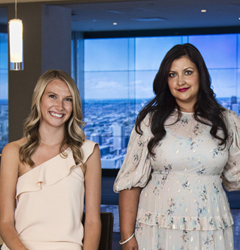 Cheena Chandra and Jessica McLean
