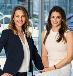 Lauren Goldberg and Samantha Porter
