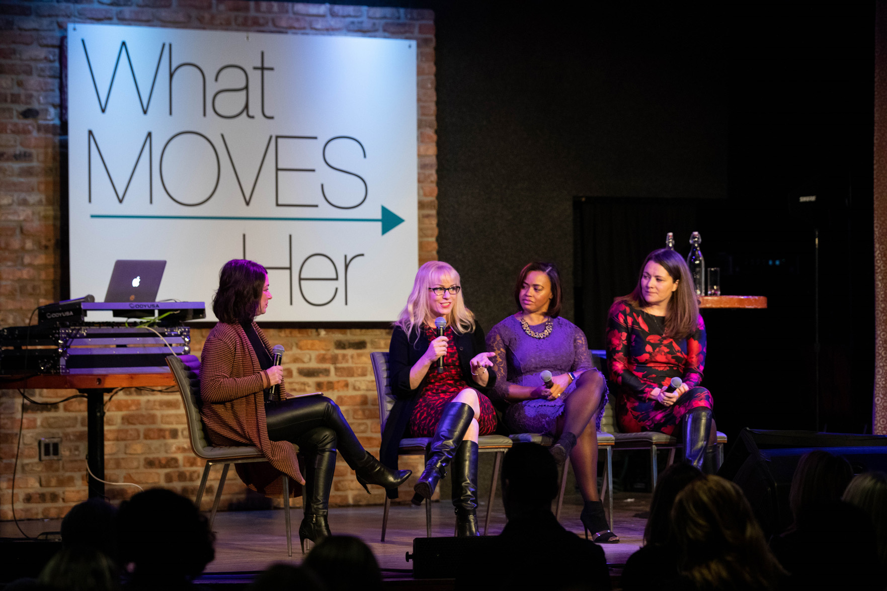Tanya Reu-Narvaez, Rebecca Jensen, Michelle Mills Clement and Katie Johnson