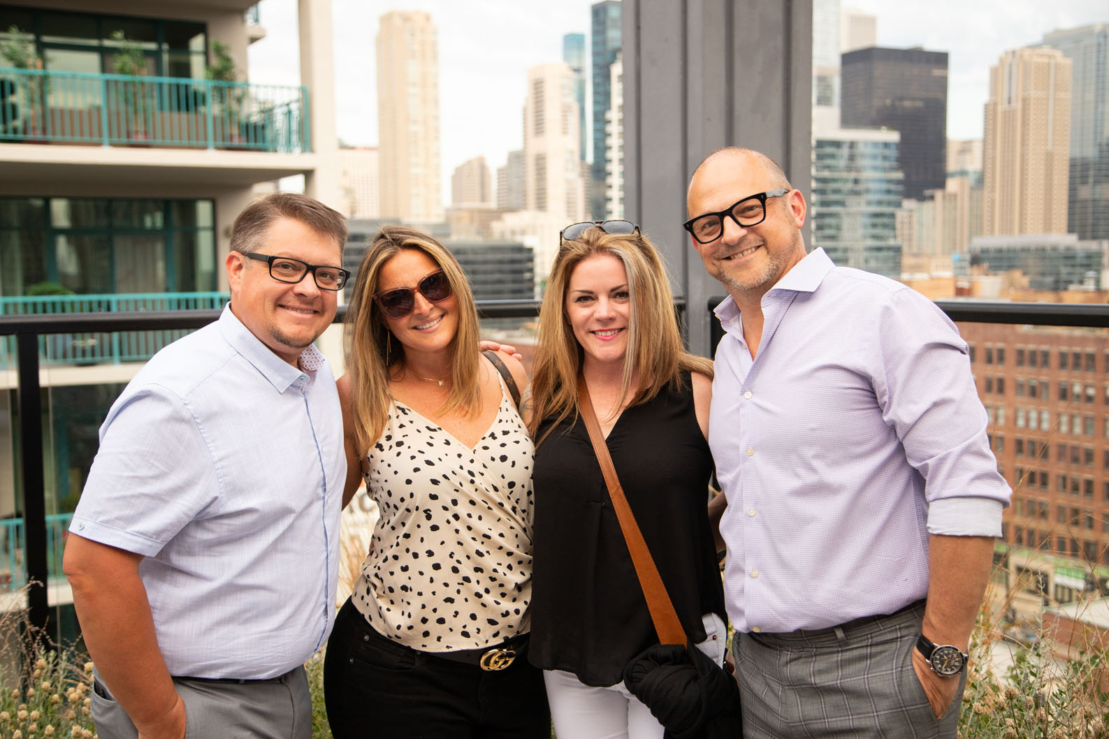 Brandon Ferris, Amy Ferris, Kate Dahl and Steve Genyk