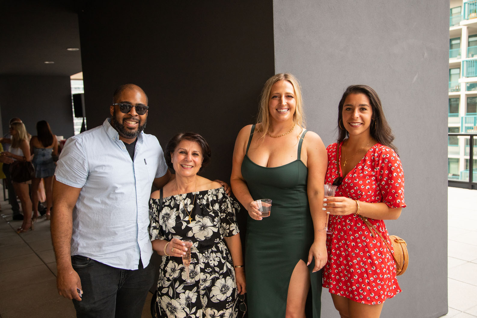 Gordon Agunobi, Lidya Tadros, Natalie Renna and Nadine Tadros