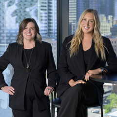 Janet Roderick & Lena Buescher