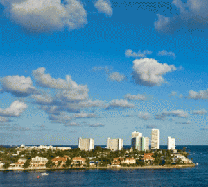 Houses and Condominium Towers on Peninsula