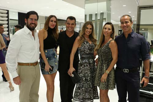 David Martin, Christina Martin, Paulo Bacchi, Lais Bacchi, Oneide Gioia and Antonio Gioia