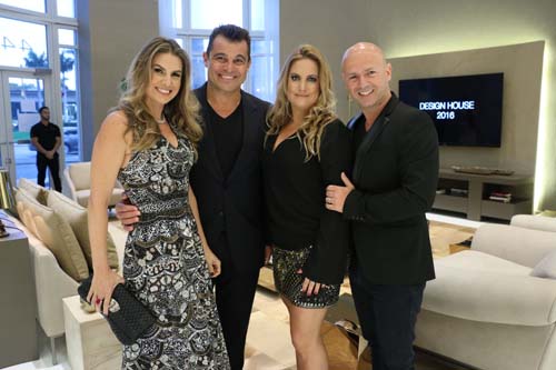 Lais Bacchi, Paulo Bacchi, Dani Guardini and Adriano Stancati