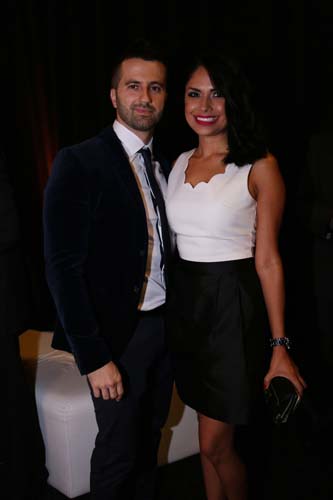 Xavi Fernandez and Laura Rey