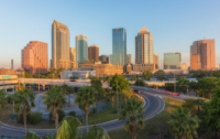 Tampa Bay Skyline by Matthew Paulson. Tampa Bay as Florida’s most overpriced housing.