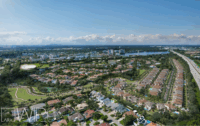 Overhead view of Greenview Presidential Estates.