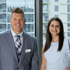 Chuck MacPhee and Alexandra French