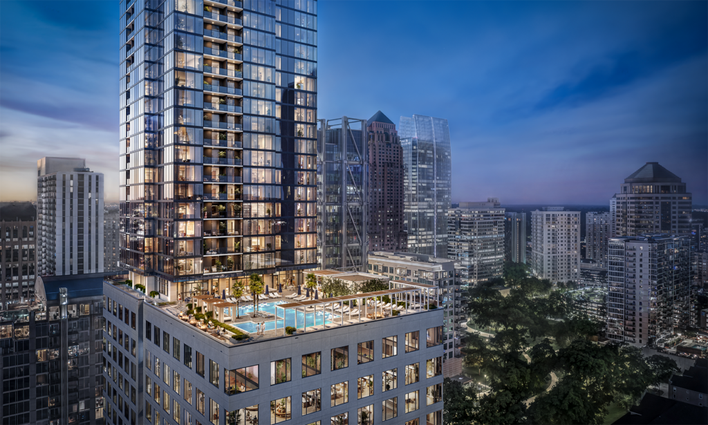 Residential leasing starts at Atlanta's newest skyscraper