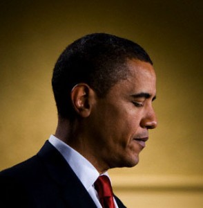 President Barack Obama speaks during a fundraiser for New Jersey Gov. Jon Corzine in Holmdel.