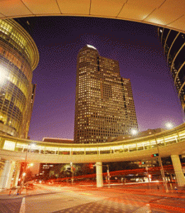 Buildings in downtown Houston Texas