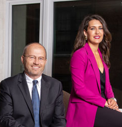 Michelle Hediger and James Marsden