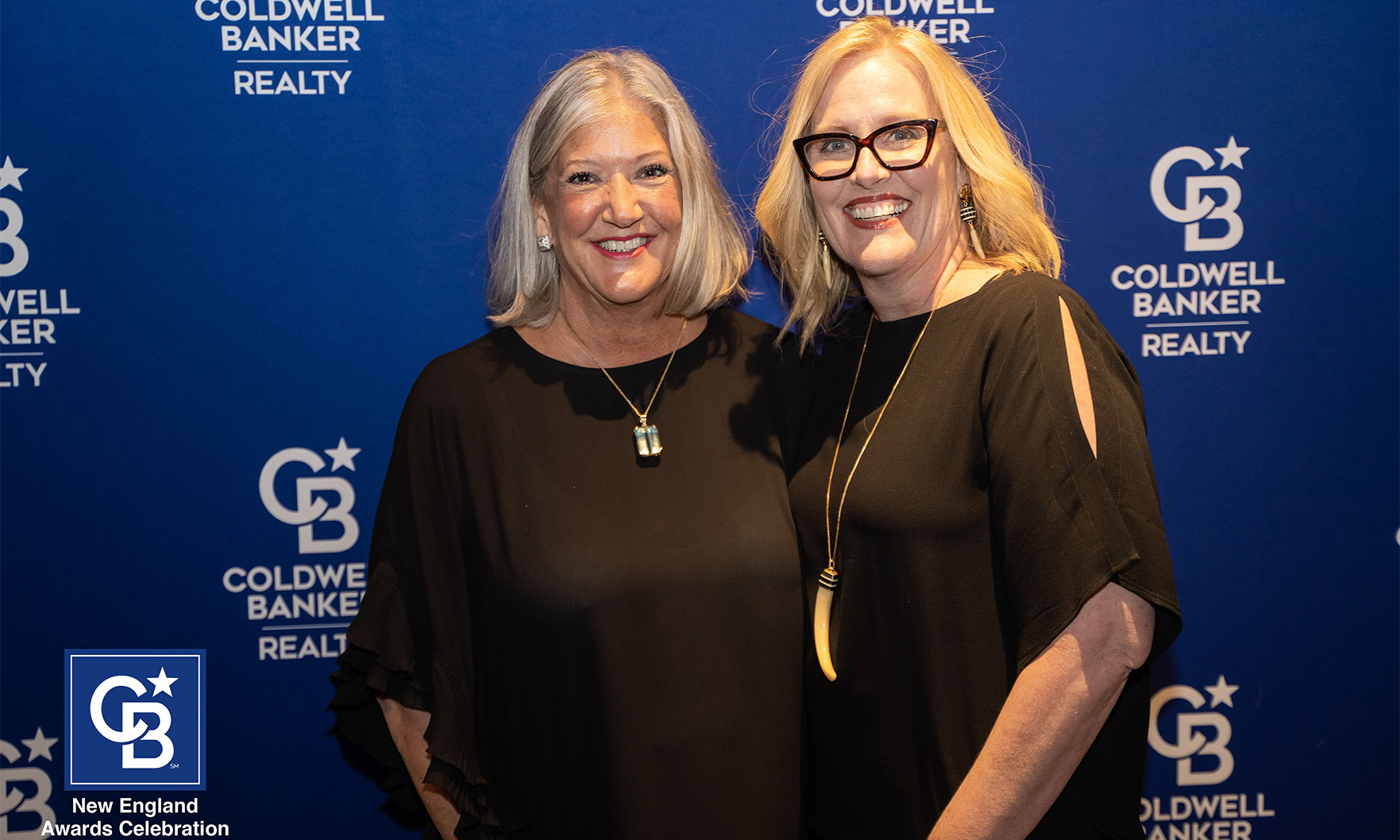 Kate Rossi, Pauline Bennett at the Coldwell Banker 2021 awards