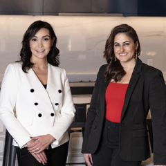 Domenica Giordano and Amanda Semiao