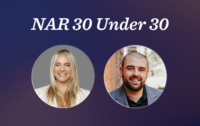 Amanda Maselek of Donnelly + Co. and Andrew Romano of BOLD Real Estate were recognied as NAR 30 under 30 honorees.