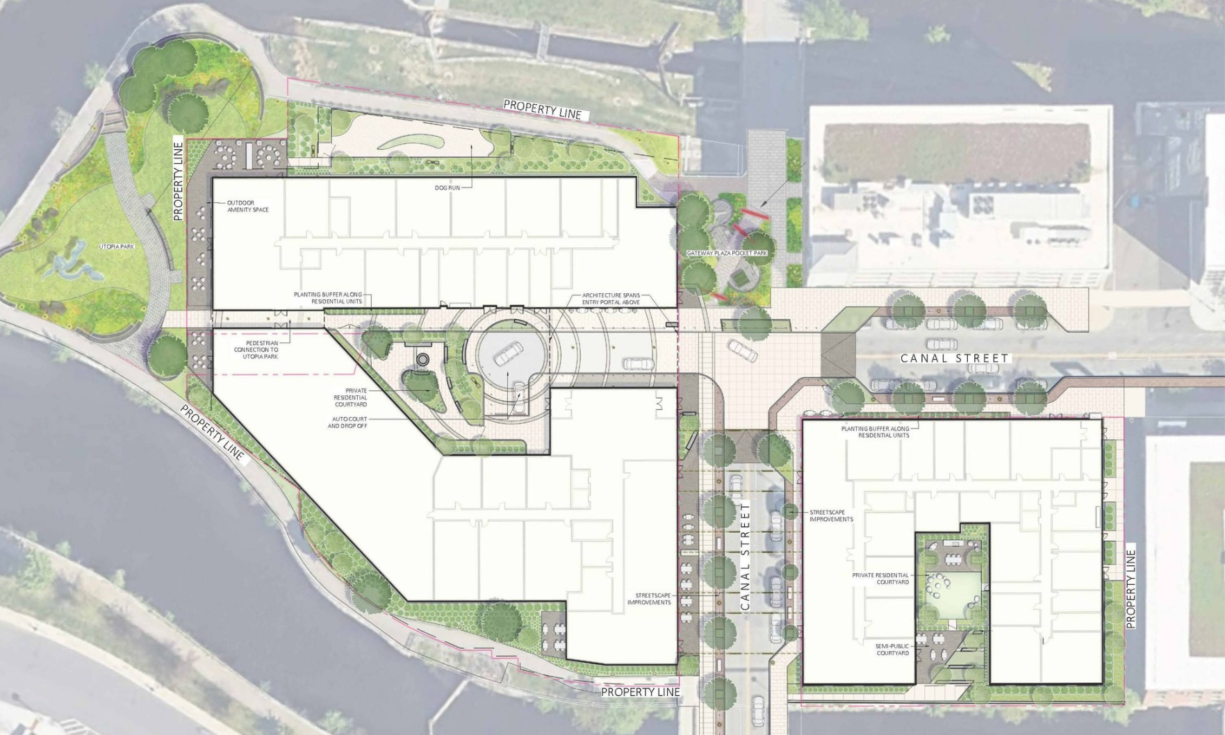 Map showing 291 and 341 Jackson Street in Lowell.
